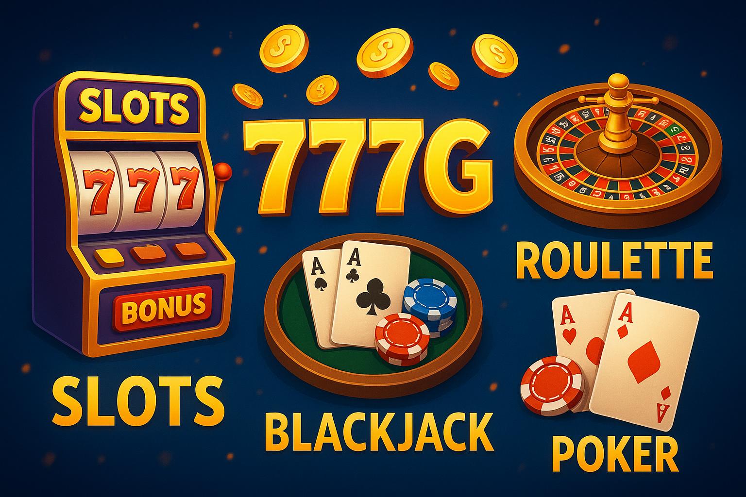 Jogos de cassino online inovadores e emocionantes na 777G