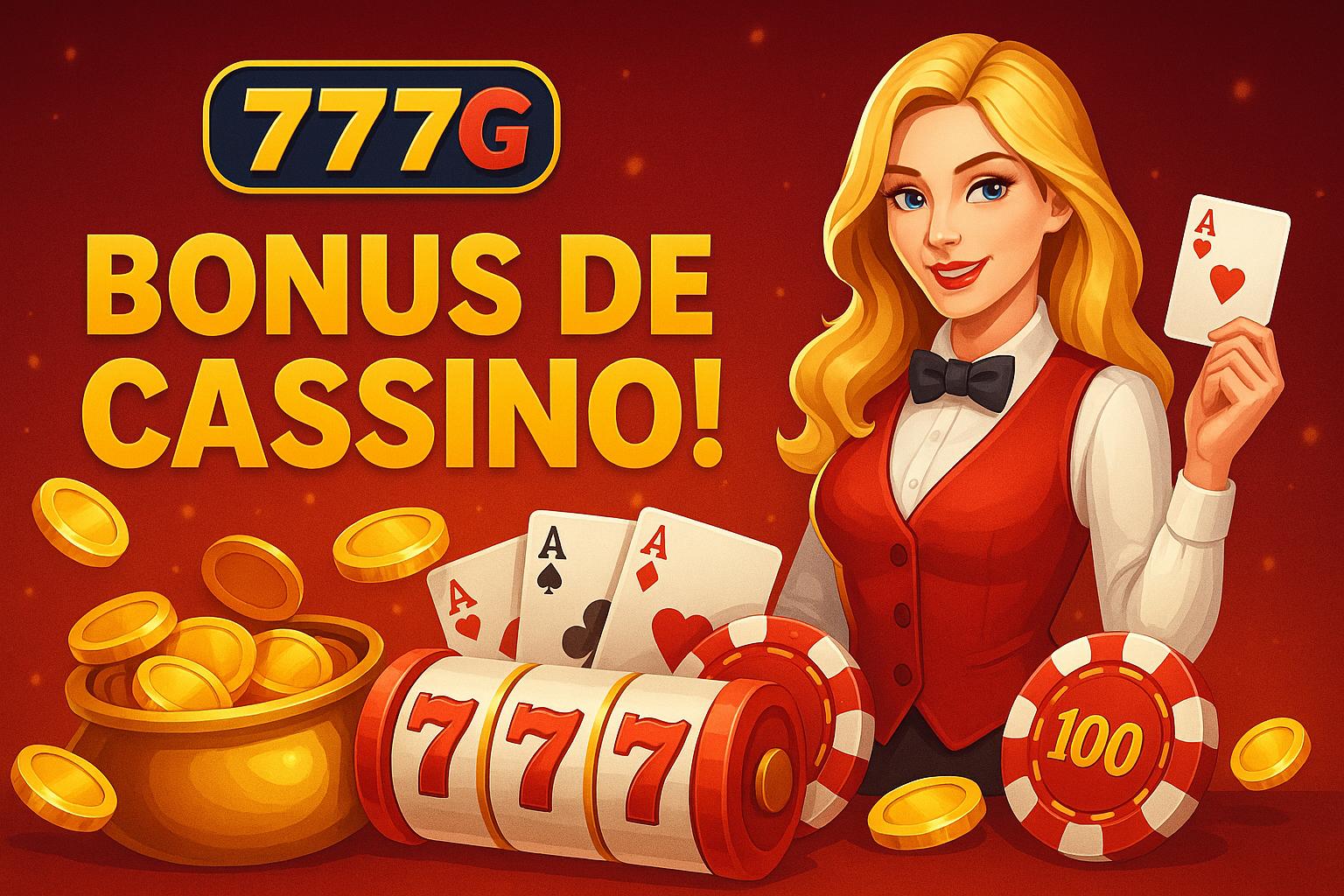 O bônus promocional 777G é uma ótima maneira de começar sua aventura
