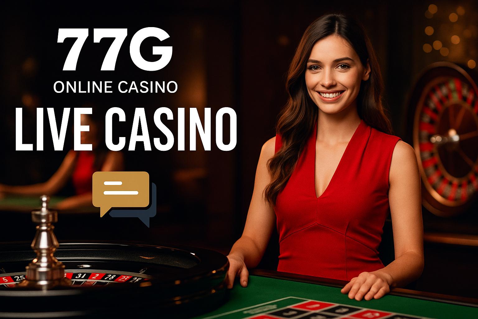 O 777G Live Casino lança promoções regularmente